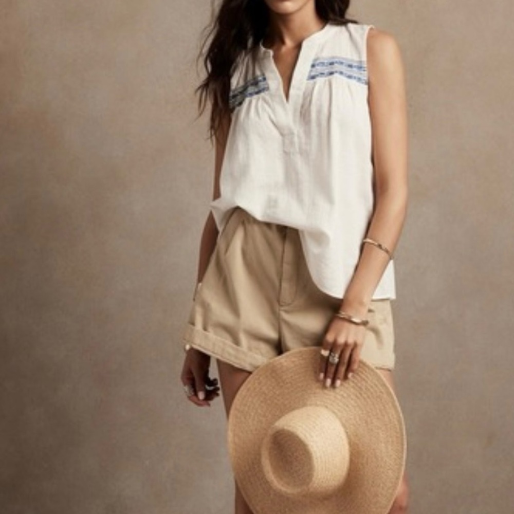 XL Banana Republic Cotton Sleeveless Top